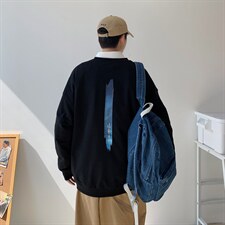 港风中性情侣大码休闲运动套头卫衣男外套7666P25,男装卫衣,星座227-7