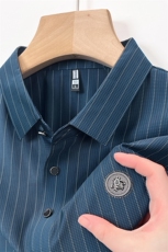 夏季新款男士短袖男款POLO杉高档轻商务翻领半袖百搭中年爸爸装，男装T恤，电商B212（原钱塘6029）