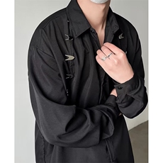 春夏季新款衬衫潮流慵懒男方领衬衫C653P40，男装衬衫，星座1116-2