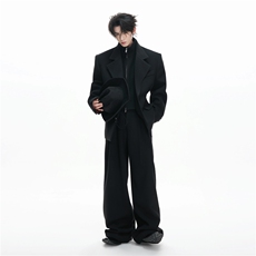 C316XZ9973P138K9974P78TZ9975P216套装毛呢红色西服，男装西服，电商C316