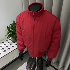 (）短款廓形飞行服棉服男冬保暖痞帅立领棉衣外套3020-P85，男装棉衣，星座910-5