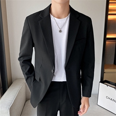休闲西服男青年韩版潮流痞帅气小西装上衣港风潮牌轻商务单西外套，男装西服，星座505-2（原电商A260-1)