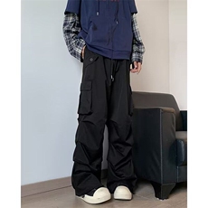 工装冲锋裤男女时尚vibe户外登山运动大口袋休闲直筒裤子KA624，男装休闲裤，星座1116A-1（原606A）