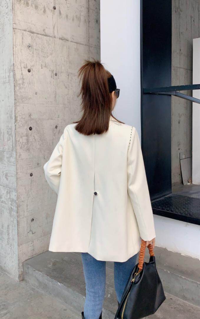 西装外套两个色m一XXL，女装西装，圣姿源