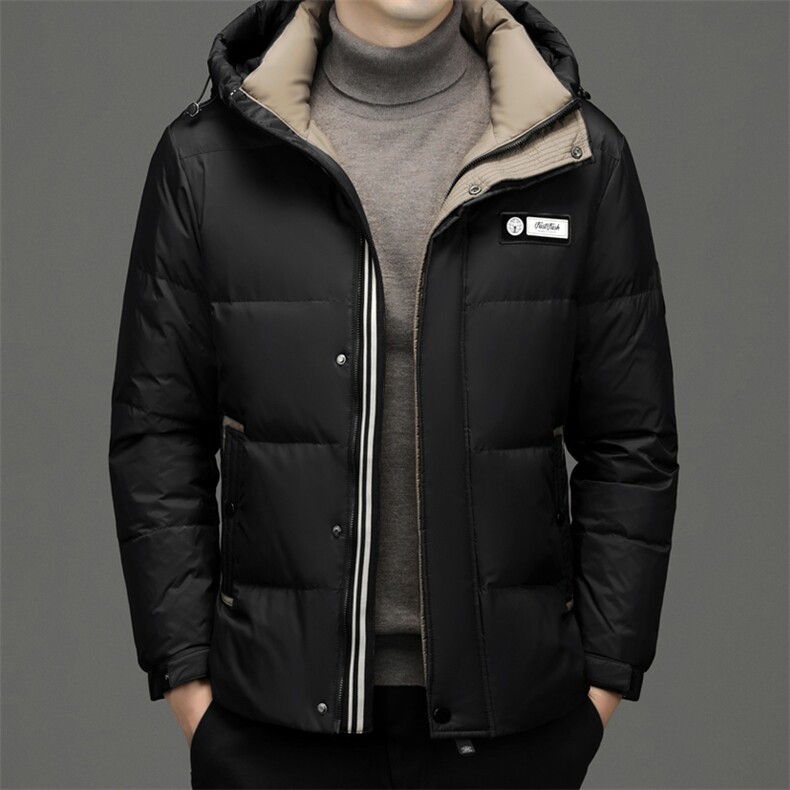 男装90%羽绒服保暖2023冬季青年时尚加厚休闲外套 JZ22057-P278图片