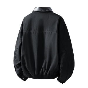 美式重磅高品质夹克秋季开衫外套男SY8811特P77控158 大码4-8XL+5图片