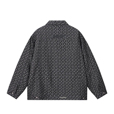 水洗牛仔外套男款春美式痞帅上衣服宽松休闲工装夹克JK1322-P75，男装工装外套，星座1103-3