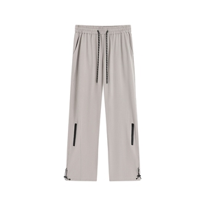 冰丝防水拉链可束脚休闲裤K004平铺92%聚酯纤维8%氨纶(S-5XL)TP23图片