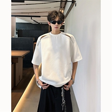 夏季美式高街ins解构短袖T桖货号TX25178P45，男装T恤，电商A063