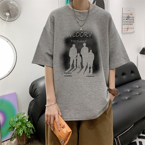重磅！毛毯平铺体恤男潮牌上衣男中性华夫格短袖T恤男HT50-P25
