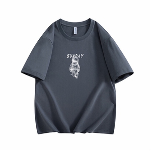 240克索罗娜7A抗菌冰感速干太空人圆领宽松T恤 S-5XL 特P22 TTK图片