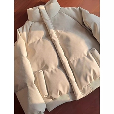 直播现货原版高品质冬季美式帆布皮棉服立体纹理加厚棉衣外套，男装棉衣，电商A486-1