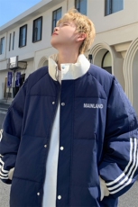 ！2025秋冬新款男士潮牌情侣棉衣加厚立领棉服外套MY211特P80，男装棉衣，电商B220