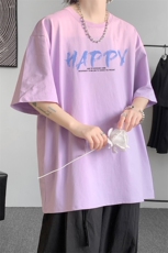夏季新款内景纯棉情侣韩版短袖T恤男宽松打底衫DT9780，男装T恤，电商B316