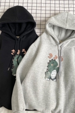A040-WY2037-P40连帽卫衣男加肥加大码胖子棒球服外套，男装卫衣，电商A040