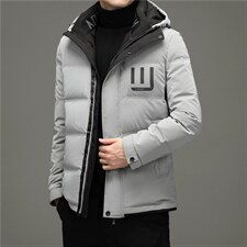 新款羽绒服男士冬季连帽可卸时尚休闲羽绒袄子外套SFT9918-P285，男装羽绒服，电商B212（原钱塘6029）