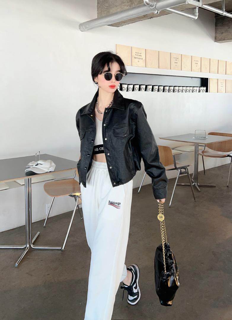 现货）皮衣，女装皮衣，伊娜蕾尔