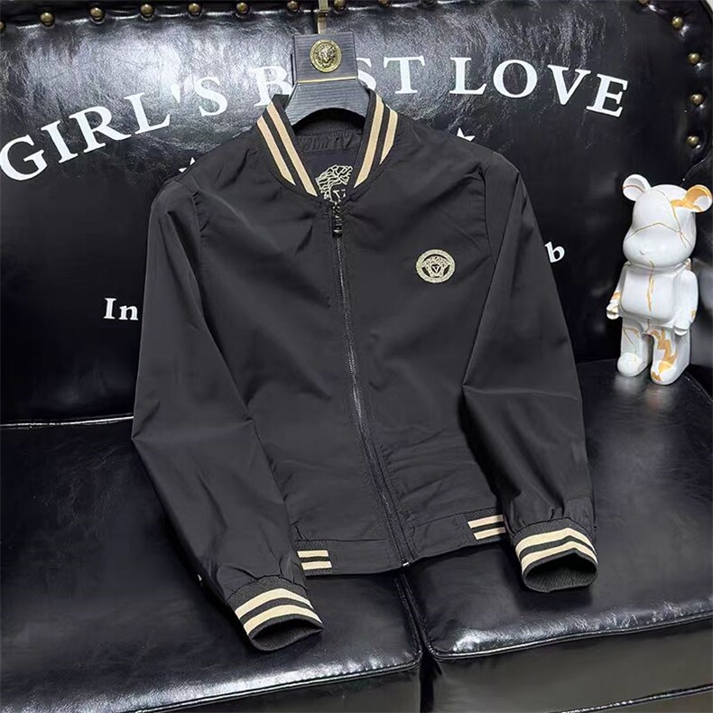 (网图)棒球领夹克外套棉服百搭高级感轻奢外套313B-JK5639-P100,男装夹克,星座313B