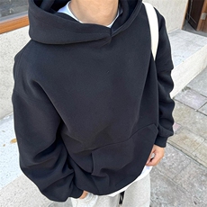 抖音得物二开26春装美式高街短款廓形连帽卫衣男女外套LM01，女装短外套，电商A486
