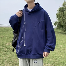 重磅卫衣男生2024年秋冬季美式痞帅帽衫衣服连帽外套男款2110P56，女装短外套，星座410-2