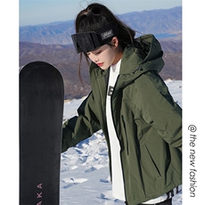 24冬单板防水山系户外中性风滑雪服男加棉加厚中性风外套M70-P140，男装棉衣，电商A001