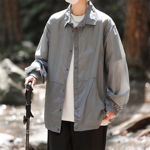 春季新款时尚外套泡泡格防晒衣  QC30 P40图片