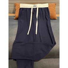 男士夏季轻奢拼接设计师款舒适透气直筒裤薄款宽松韩版休闲裤潮流，女装休闲裤，星座1210-1