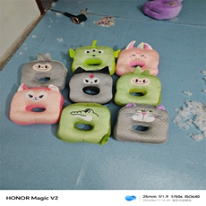 康佩思家纺玩具厂 动物款冰痘痘午睡枕