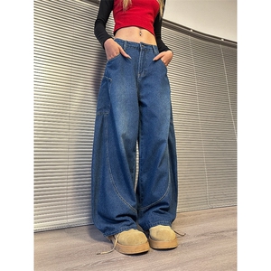 903-AK8013-特P55   【S-3XL】 大弯刀牛仔裤！2图片