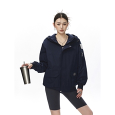 可二开发光贴片连帽工装冲锋衣大码M-5XL夹克女JK78076P85控128，男装夹克，星座227-7