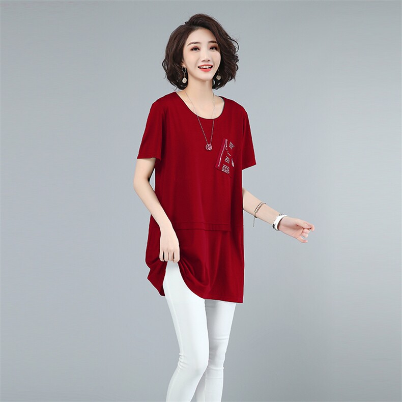 2021夏款大码女装印花拉链长款上衣211款,女装大码女装,秋牧寒烟