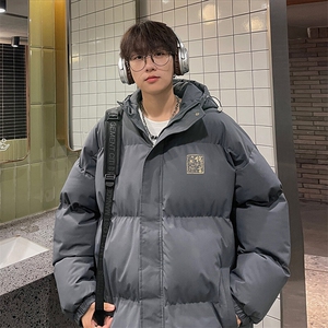 现货 抖音得物可供视频 三防加厚羽绒连帽棉衣外套面包棉服 85551图片