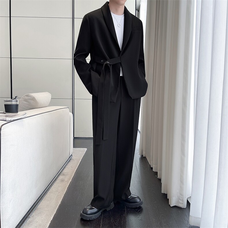 轻熟风~2025秋季新款休闲西装套装KX01/P165，男装西服套装，电商B331