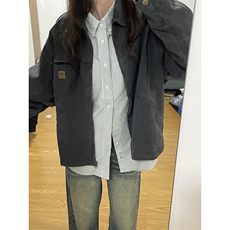 【有货】底特律夹克男款春秋美式水洗做旧短款工装外套Y188CC-P75，男装夹克，星座1007（原301D）