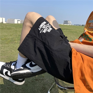 XZ612-K643-P35 控49 五色 /夏季薄款沙滩裤速干裤彩色冰丝短裤13图片