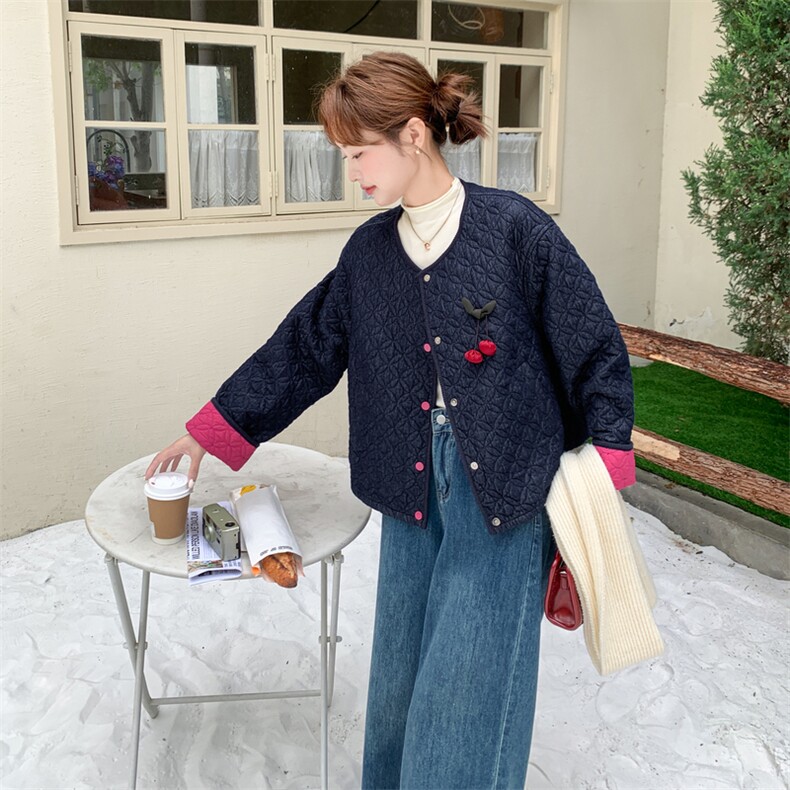 菱格棉服！小个子外套2C011-9813-P150-K238,女装棉衣/棉服,2C011