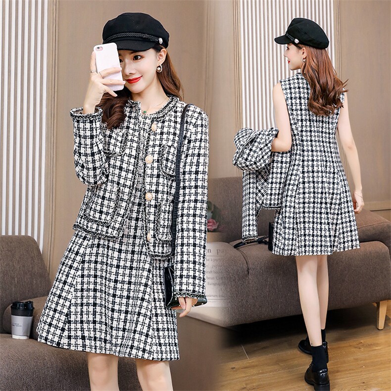 个性百搭优雅减龄宽松时尚舒适甜美可爱减龄常规，女装套装/套裙，魅影