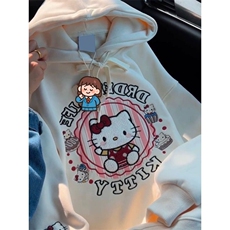 DD13加绒-P65常规p60猫咪连帽卫衣，男装卫衣，电商B323A