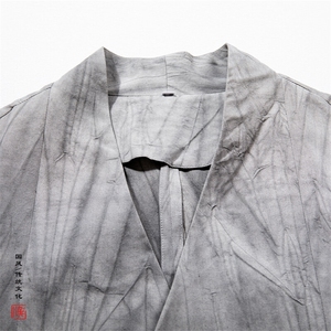 春装新款风男装改良汉服男士外套C236P80图片