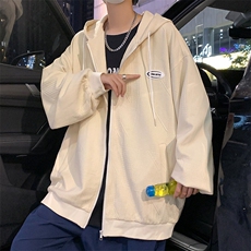 WY6113/P65春装现货多色高品质连帽多色卫衣男宽松大码外套男上衣，男装卫衣，电商A141