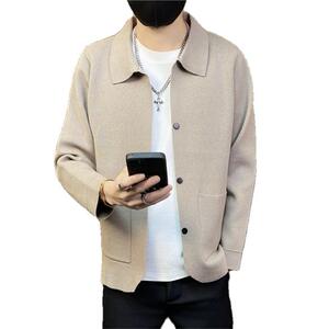 78812-P78社会小伙春秋季针织衫外套男士秋装线休闲开衫毛衣男潮图片