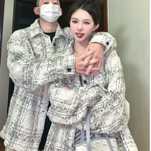 661-P50 白色小香风外套女春秋2026新款宽松设计感小众图片