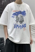 2025夏季原创设计港风潮流美式宽松休闲T恤B266-DX03-P30，男装T恤，星座B257-1