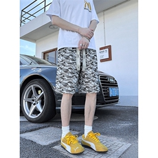DK50001-P20短裤男女夏季新款休闲冰丝沙滩中裤宽松百搭五分裤，男装牛仔裤，电商A178