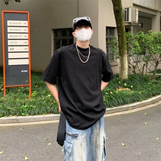 特P35无差价高弹力高品质半高领正肩短袖T恤-HT10179港风，男装T恤，电商A003