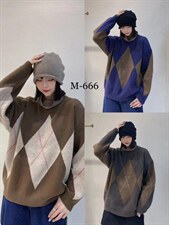 冬季新款休闲款毛衣，女装针织衫/毛衣，初唯