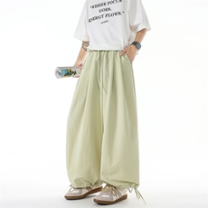 现货ZK8030特P38控78夏秋衔接版型正百搭阔腿灯笼裤大码休闲裤，男装休闲裤，电商A059