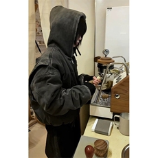 cleanfit座山雕加绒加厚棉服外套男女冬季流行风格美式工装风夹克，男装棉衣，星座706
