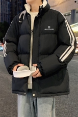 量大优可提供视频冬棉衣立领条纹HD019-1-MF5215-P75，男装棉衣，电商019-1