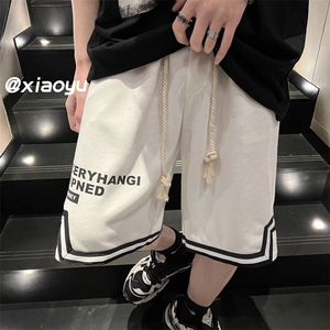 XZ616 夏季新款麻绳篮球短裤休闲五分裤 TY358 P45控55图片